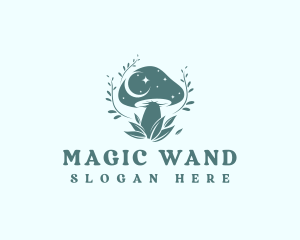 Magical Mushroom Fungus logo design