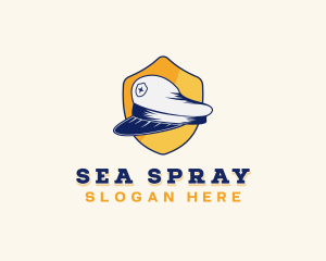 Captain Seafarer Hat logo design