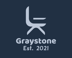 Gray - Gray Modern Armchair logo design