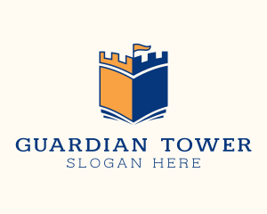 Castle Tower Book logo design