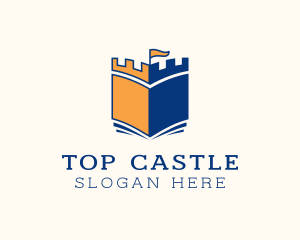 Castle Tower Book logo design