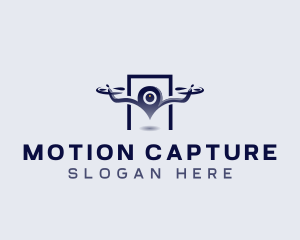 Footage - Camera Drone Photography logo design