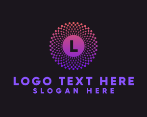 Wireless - Generic Purple Letter logo design