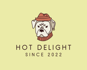 Dog Fashion Hat logo design