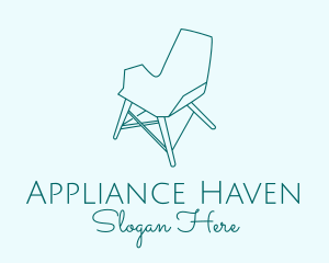 Appliances - Blue Furniture Chair logo design