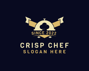 Chef Hat Restaurant Banner logo design