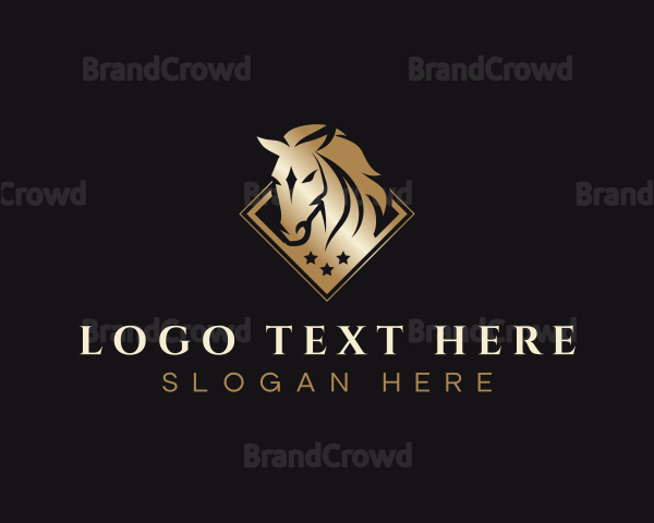 Premium Equestrian Horse Logo