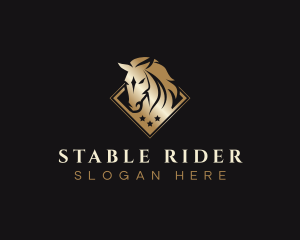 Premium Equestrian Horse logo design