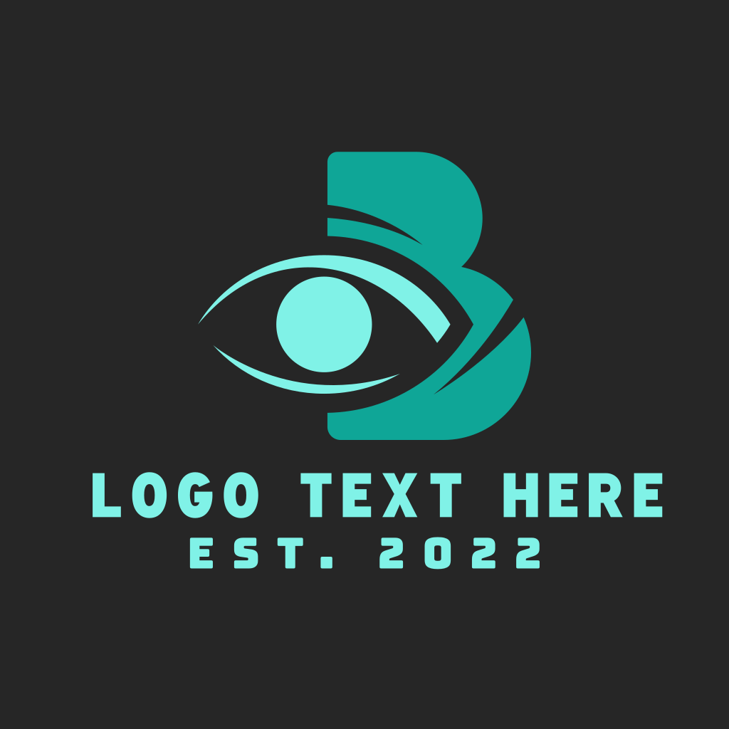 Optical Eye Letter B Logo | BrandCrowd Logo Maker