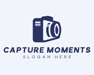 Camera Photographer Videographer logo design