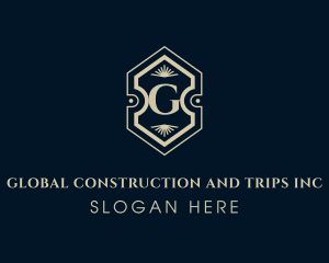 Art Deco - Hotel Interior Design Decor logo design