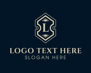 Liquor - Hotel Interior Design Decor logo design