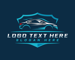 Car - Sedan Vehicle Garage logo design