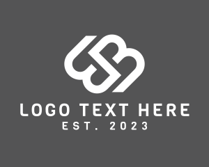 Typography - Modern Business Letter B logo design