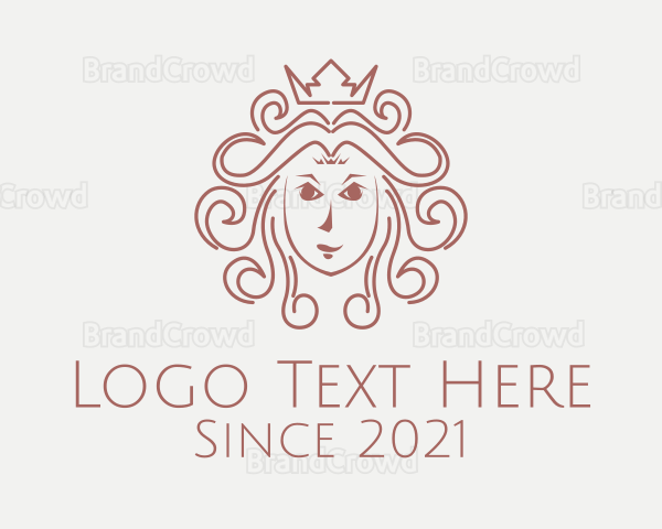 Beauty Queen Woman Logo