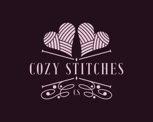 Crochet Yarn Handicraft logo design