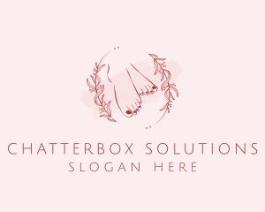 Flower - Pedicure Nail Salon logo design