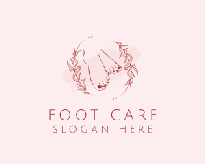 Pedicure Nail Salon logo design