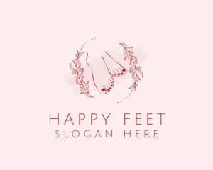 Feet - Pedicure Nail Salon logo design