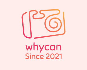 Swirl - Modern Photography Camera logo design