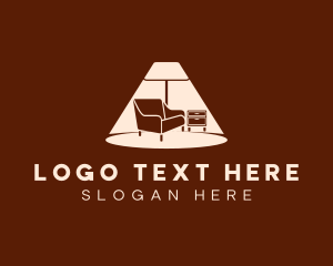 Home Staging - Home Interior Furniture logo design