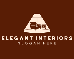 Home Interior Furniture logo design