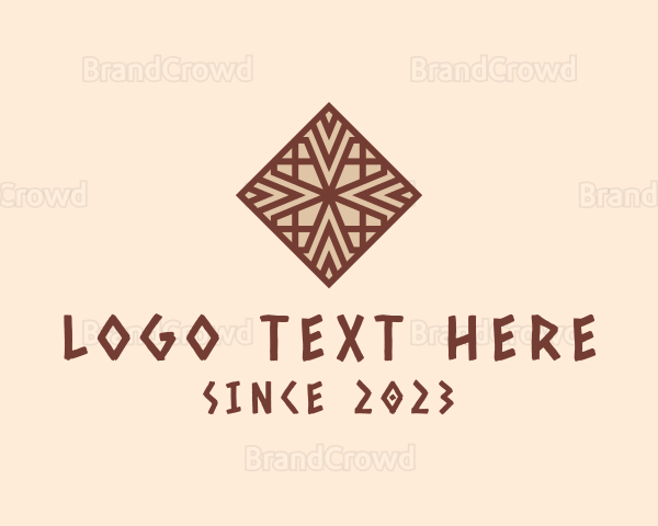 Intricate Ethnic Pattern Logo