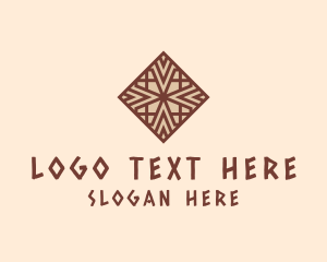 Intricate Ethnic Pattern Logo