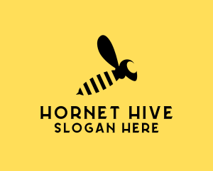 Hornet - Bee Insect Hornet logo design