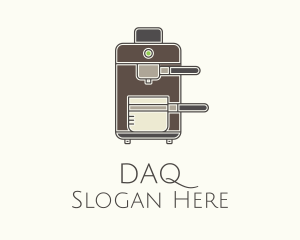 Coffee Maker Machine Logo