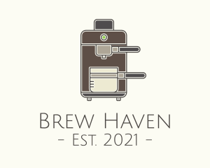 Coffee Maker Machine logo design