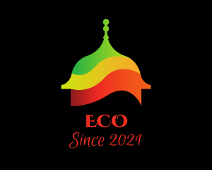 Islamic - Multicolor Muslim Temple logo design