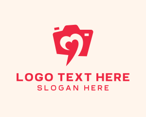 Pink Camera Love Logo