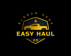 Pickup Automotive Vehicle logo design