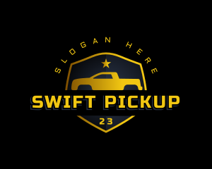 Pickup - Pickup Automotive Vehicle logo design