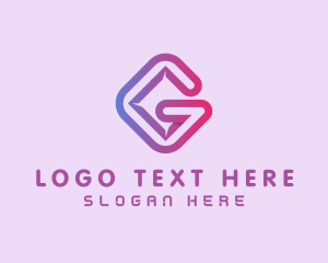 Software - Gradient Startup Letter G logo design