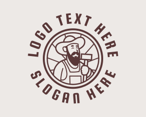 Hat - Hipster Beard Hat Builder logo design