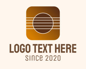 Composer - Music Strings Mobile Application logo design