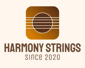 Strings - Music Strings Mobile Application logo design