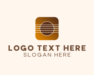 Music Strings Application logo design