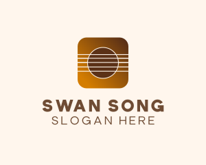 Music Strings Application logo design