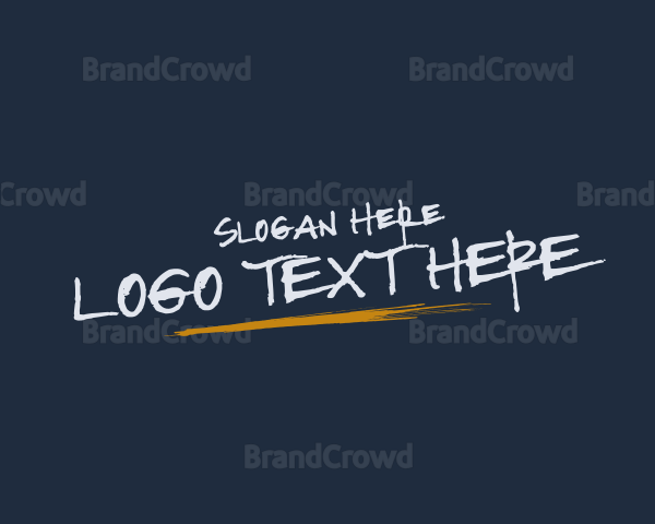 Graffiti Brush Business Logo