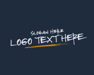 Pop Culture - Graffiti Brush Business logo design