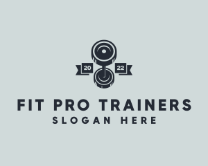 Workout Fitness Trainer  logo design