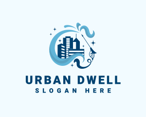 Urban City Cleaning logo design