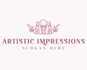 Lipstick Makeup Styling logo design