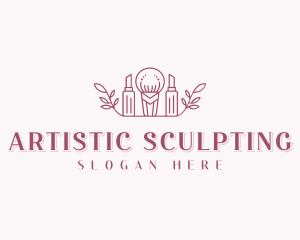 Lipstick Makeup Styling logo design