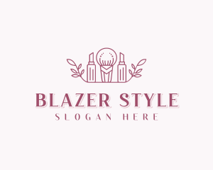 Lipstick Makeup Styling logo design