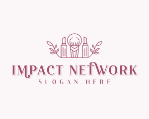 Lipstick Makeup Styling logo design