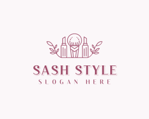 Lipstick Makeup Styling logo design